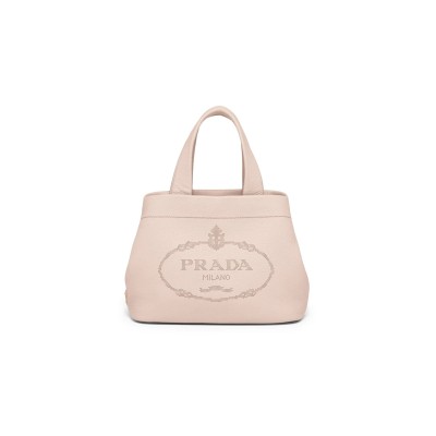 PRADA SMALL LEATHER TOTE IN WATER LILY 1BC384 (32*24*14cm)  PRADA SMALL LEATHER TOTE IN WATER LILY 1BC384 (32*24*14cm)